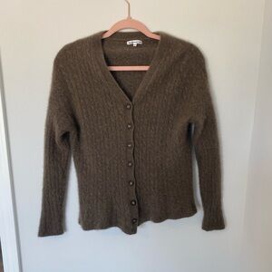 Reformation Giusta 100% Cashmere Cardigan